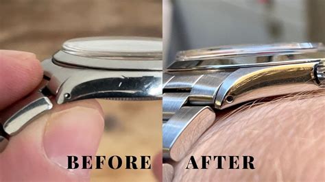 how to clean a gold rolex watch|rolex before and after service.